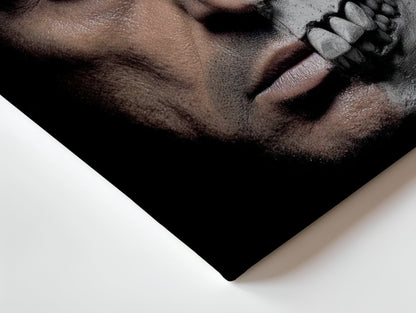 Scarface Half Skull Wall Frame | 4K Ultra Wrap Frame Wall Art in Pakistan | IBRELIA™ - IBRELIA