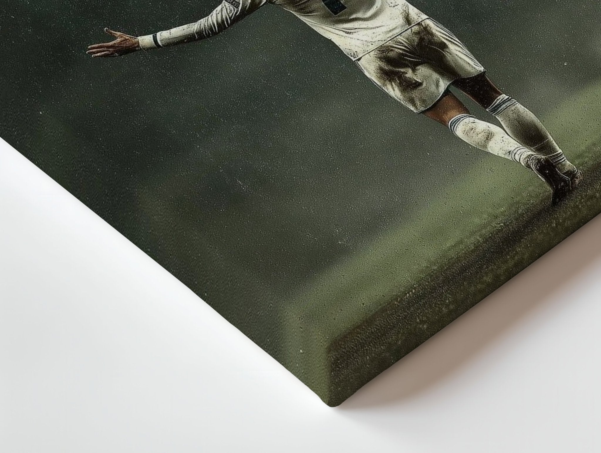 Cristiano Ronaldo “Greatest of All Time” Wall Frame | 4K Ultra Wrap Frame Wall Art in Pakistan | IBRELIA™ - IBRELIA