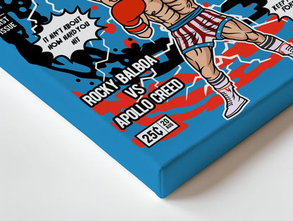 Rocky Balboa “Comic Pop Edition” 4K Wall Art in Pakistan | IBRELIA™ - IBRELIA