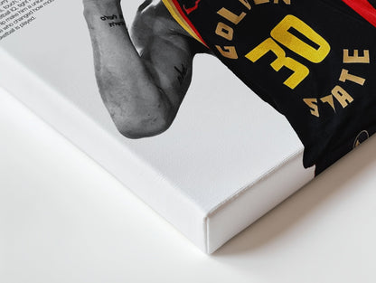 Stephen Curry – Golden State Legend 4K Ultra Wrap Frame Wall Art in Pakistan | IBRELIA™ - IBRELIA