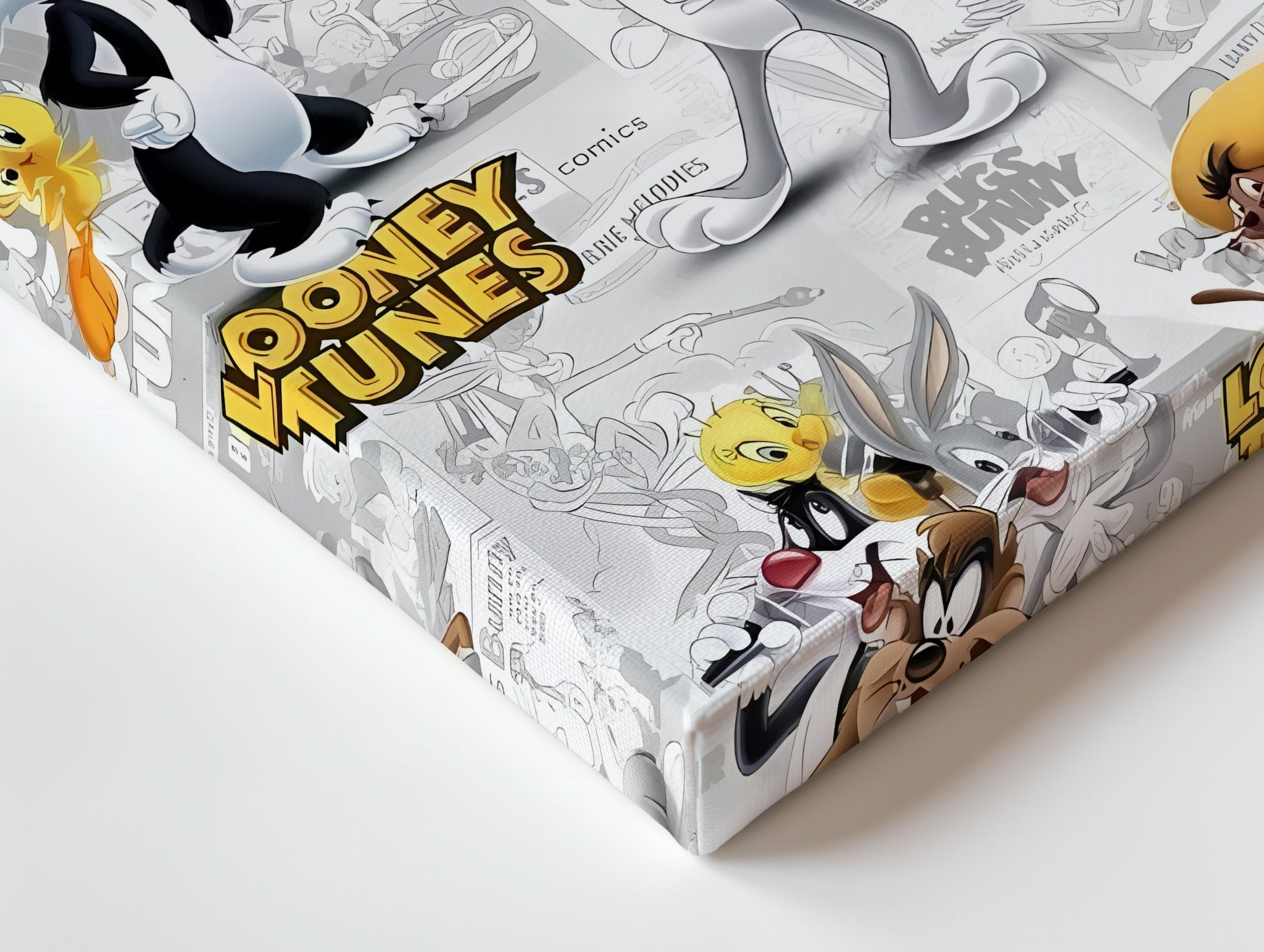 Looney Tunes Collage Wall Frame | 4K Ultra Wrap Frame Wall Art in Pakistan | IBRELIA™ - IBRELIA