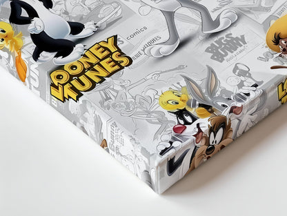 Looney Tunes Collage Wall Frame | 4K Ultra Wrap Frame Wall Art in Pakistan | IBRELIA™ - IBRELIA