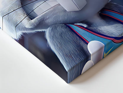 Bugs Bunny Space Jam Wall Frame | 4K Ultra Wrap Frame Wall Art in Pakistan | IBRELIA™ - IBRELIA