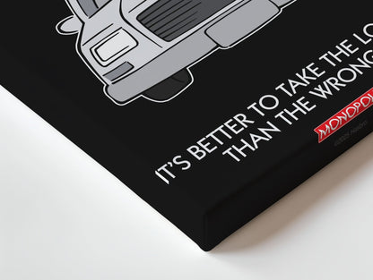 Monopoly “Pacific Avenue” Wall Art – Luxury Motivational Edition | IBRELIA™ - IBRELIA