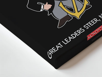 Monopoly “Baltic Avenue” Wall Art – Great Leaders Steer, Not Follow | IBRELIA™ - IBRELIA