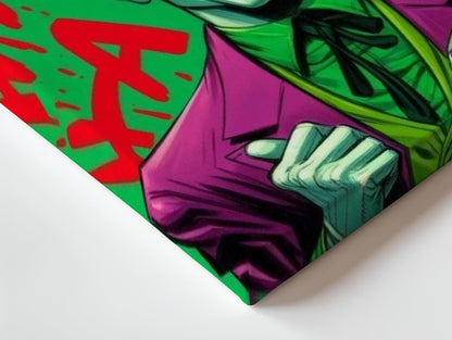 Joker Laughing Wall Frame | 4K Ultra Wrap Frame Wall Art in Pakistan | IBRELIA™ - IBRELIA