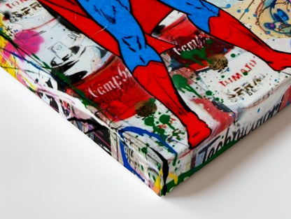 Superman “Be Your Own Hero” Wall Frame | 4K Ultra Wrap Frame Wall Art in Pakistan | IBRELIA™ - IBRELIA