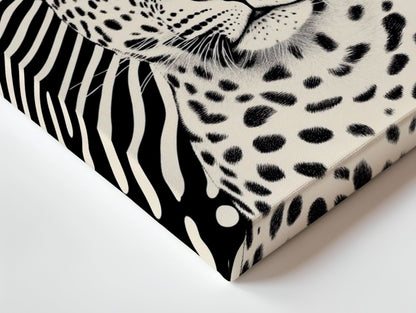 Zen Leopard Wall Frame | 4K Ultra Wrap Frame Wall Art in Pakistan | IBRELIA™ - IBRELIA
