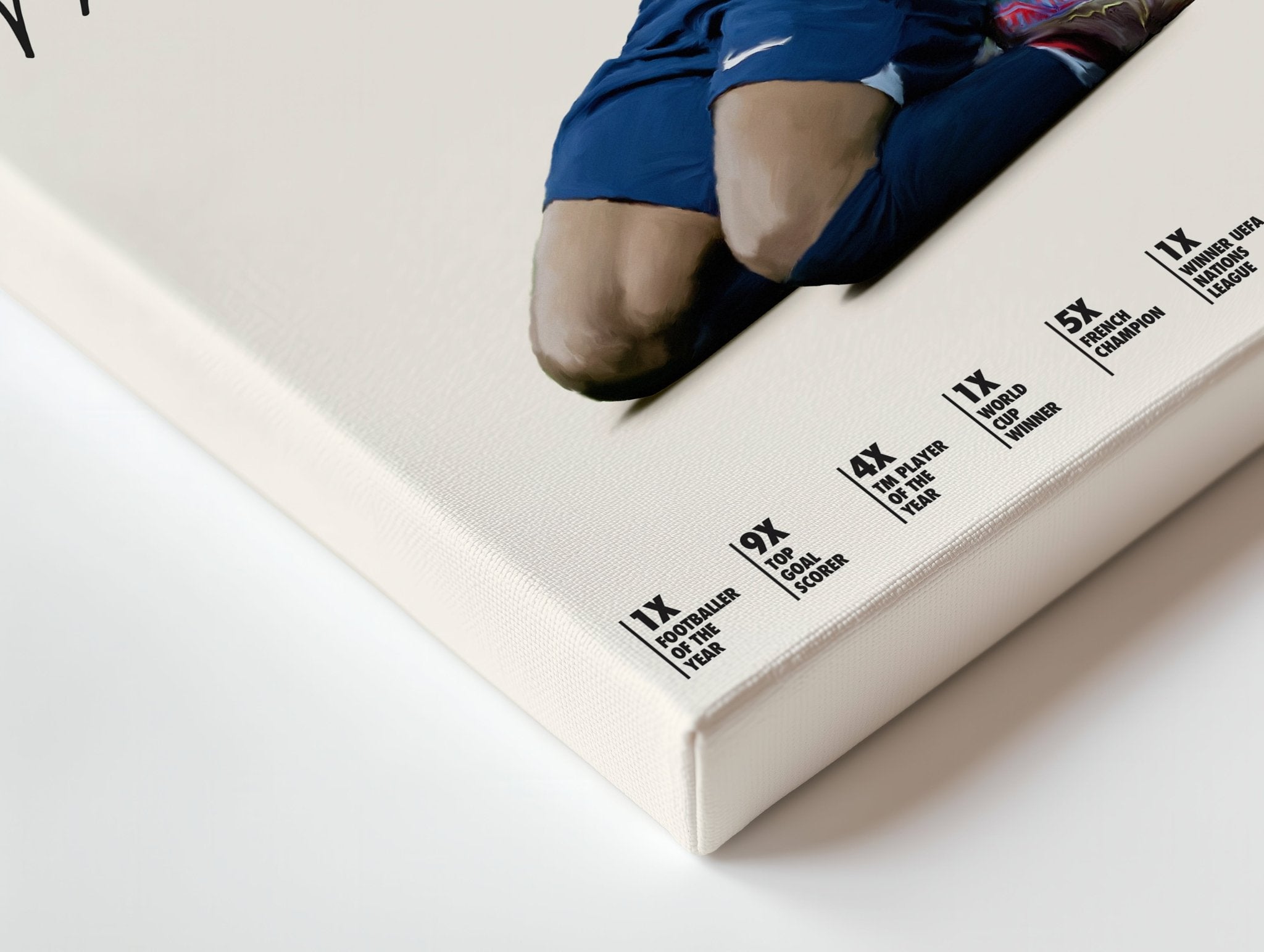 Kylian Mbappé France Celebration – 4K Ultra Wrap Frame Wall Art in Pakistan | IBRELIA™ - IBRELIA