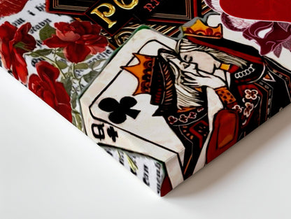 Vegas Poker Wall Frame | 4K Ultra Wrap Frame Wall Art in Pakistan | IBRELIA™ - IBRELIA