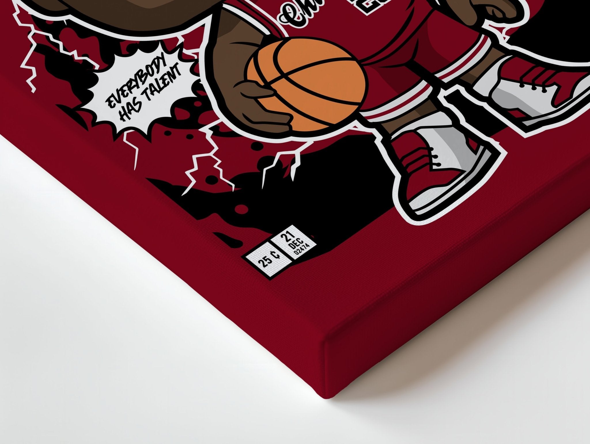 Michael Jordan “Chicago Legend” Pop Art Comic Edition – 4K Ultra Wrap Frame Wall Art in Pakistan | IBRELIA™ - IBRELIA