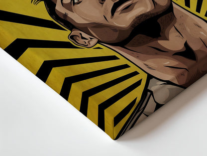 Cristiano Ronaldo Wall Art – Yellow Power Edition | IBRELIA™ - IBRELIA