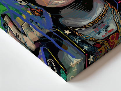 Frida Street Queen – 4K Ultra Wrap Frame Wall Art in Pakistan | IBRELIA™ - IBRELIA