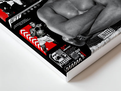 Muhammad Ali Wall Frame | 4K Ultra Wrap Frame Wall Art in Pakistan | IBRELIA™ - IBRELIA