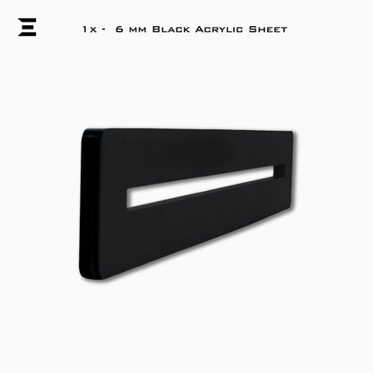 Premium Magnetic Acrylic Frame with Black Base – Bart Simpson x Supreme $100 Dollar Art IBRELIA