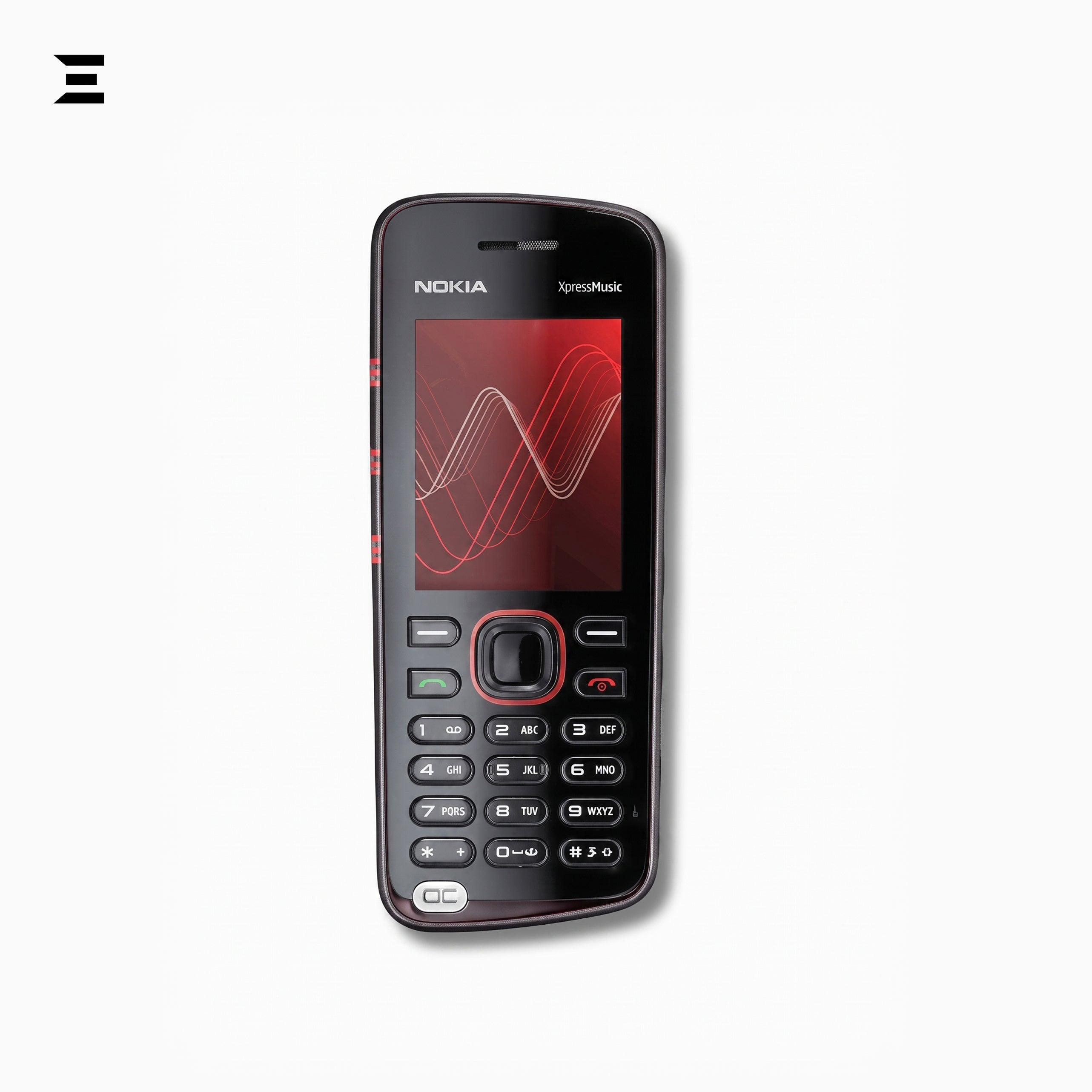 Nokia 5220 XpressMusic Red | Brand New | Original Nokia Music Phone | Phone Only