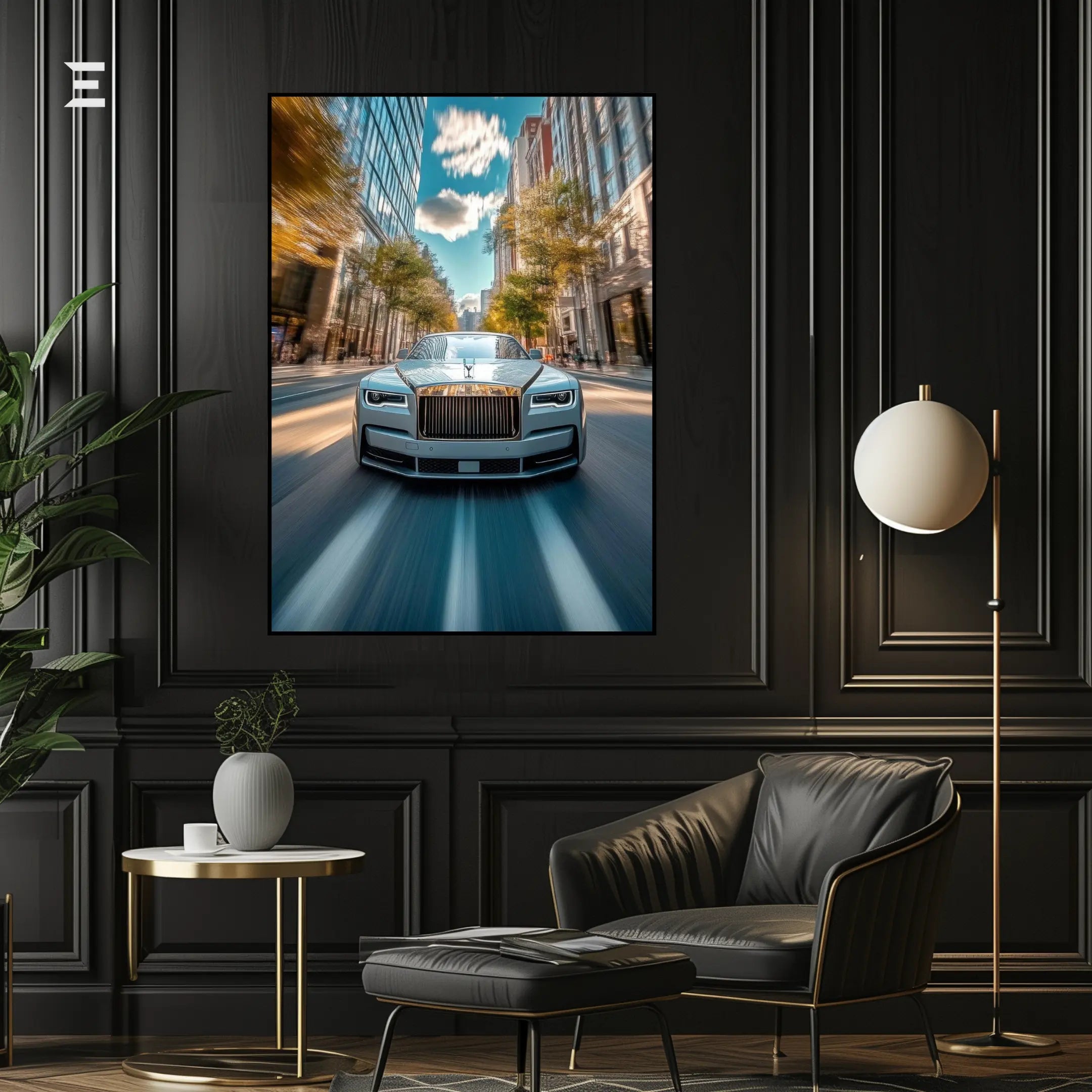 Rolls Royce Luxury Car Resin Wall Art – “Street Royalty” Edition | IBRELIA IBRELIA