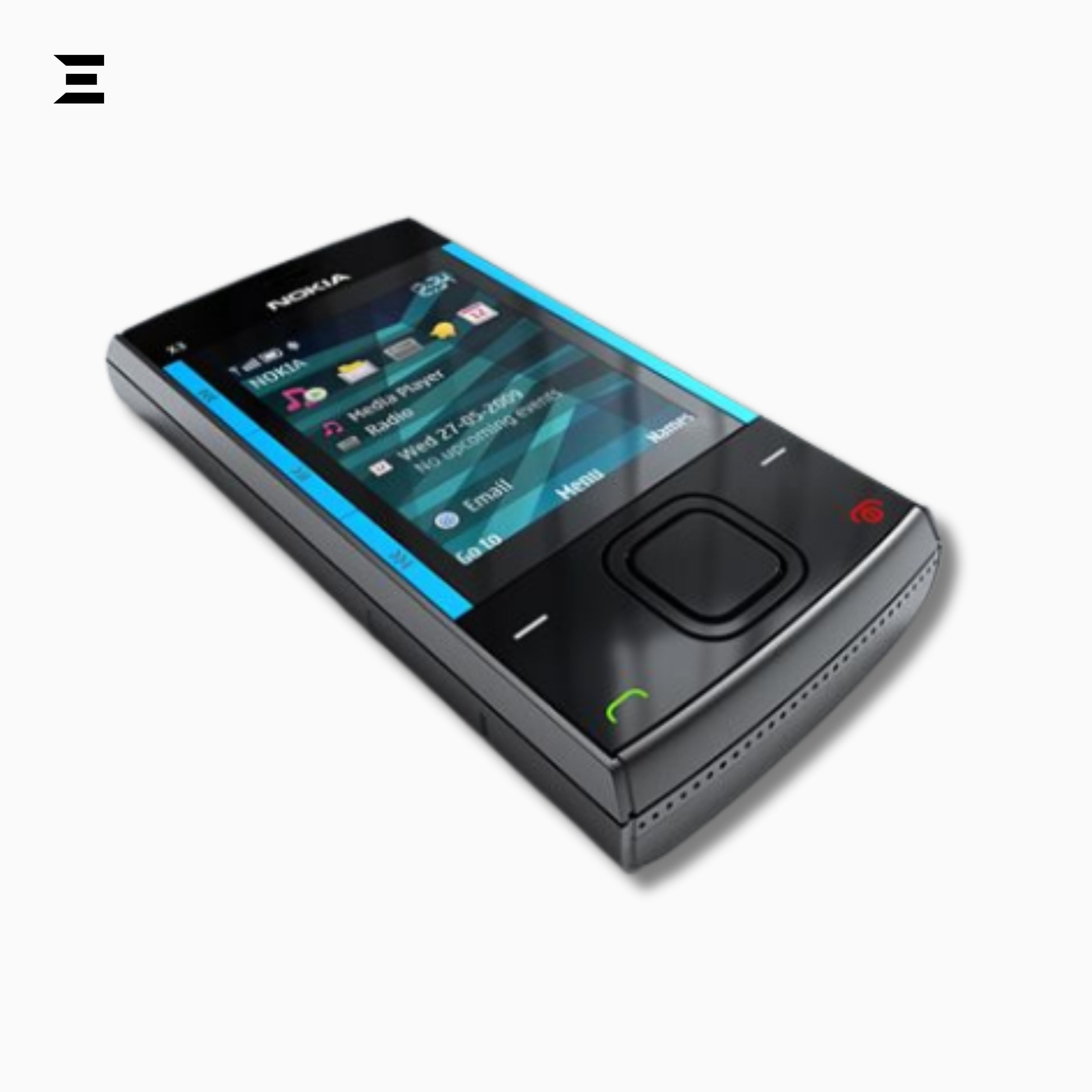 Nokia X3-00 Silver Black & Sky Blue (Brand New – Complete Box) | Original Classic Nokia Slider Phone | Rare Collector's Mobile