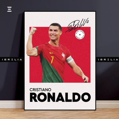 Cristiano Ronaldo Resin Wall Art – “Portugal Pride” Edition | IBRELIA IBRELIA