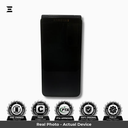 Samsung Galaxy Folder 2 G1650 Black | Pre-Owned Grade A | PTA Approved | Phone Only – With Charger