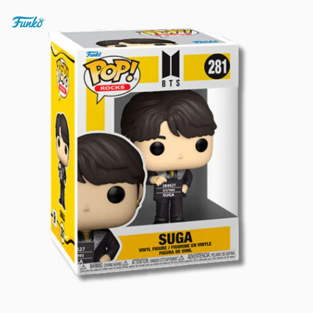 Funko Pop! Rocks: BTS – SUGA #281 Vinyl Figure (4-Inch) IBRELIA