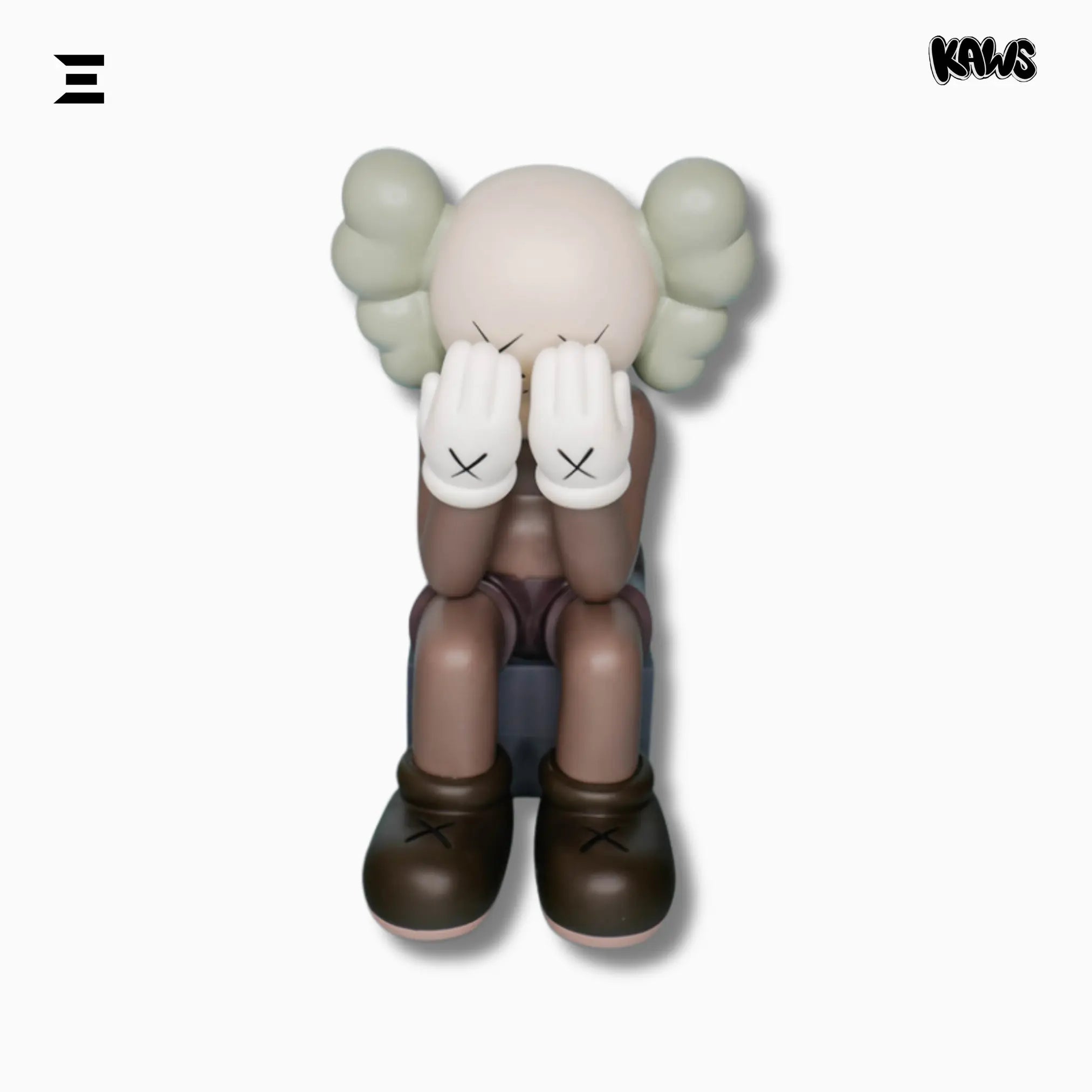 KAWS (Passing Through) Companion – KAWS - 13 28cm Vinyl Figure by Medicom Toy - IBRELIA