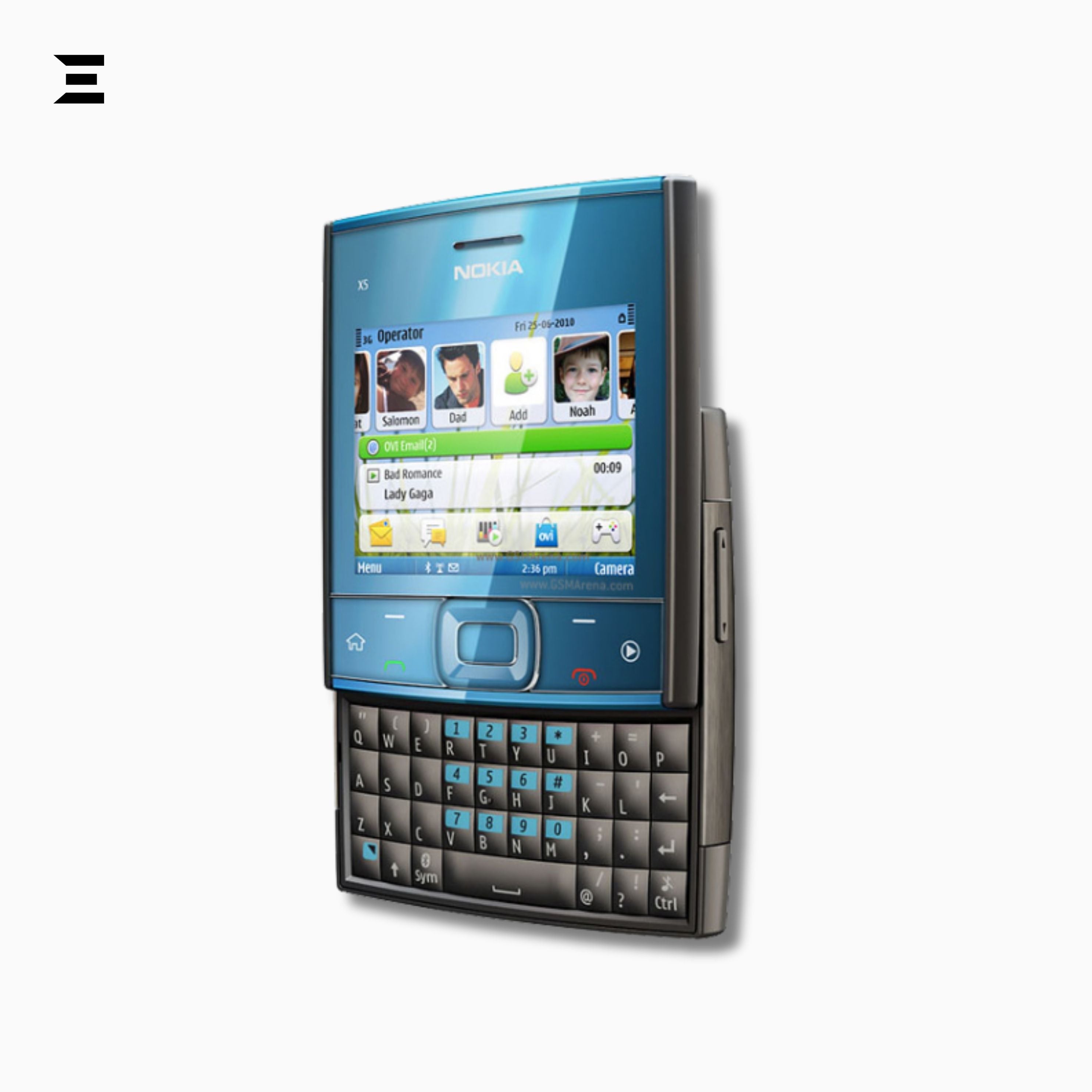 Nokia X5-01 Azure Blue (Brand New – Complete Box) | Original Rare Nokia QWERTY Slider Phone | Collector's Edition