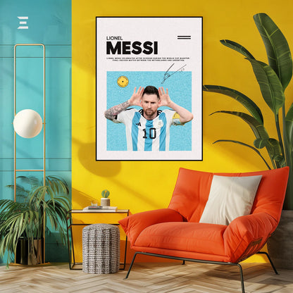Lionel Messi Resin Wall Art – “Quarter-Final Celebration” Edition | IBRELIA IBRELIA