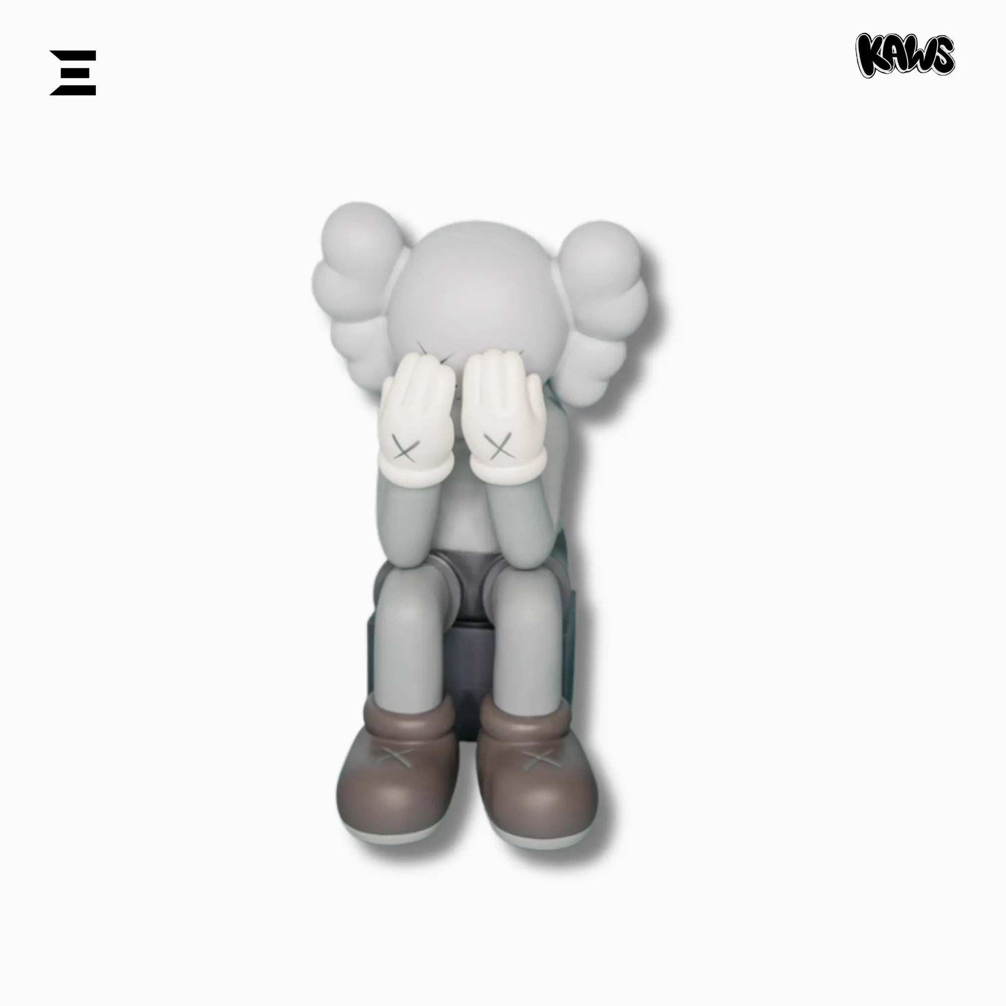KAWS (Passing Through) Companion – KAWS - 13 28cm Vinyl Figure by Medicom Toy - IBRELIA