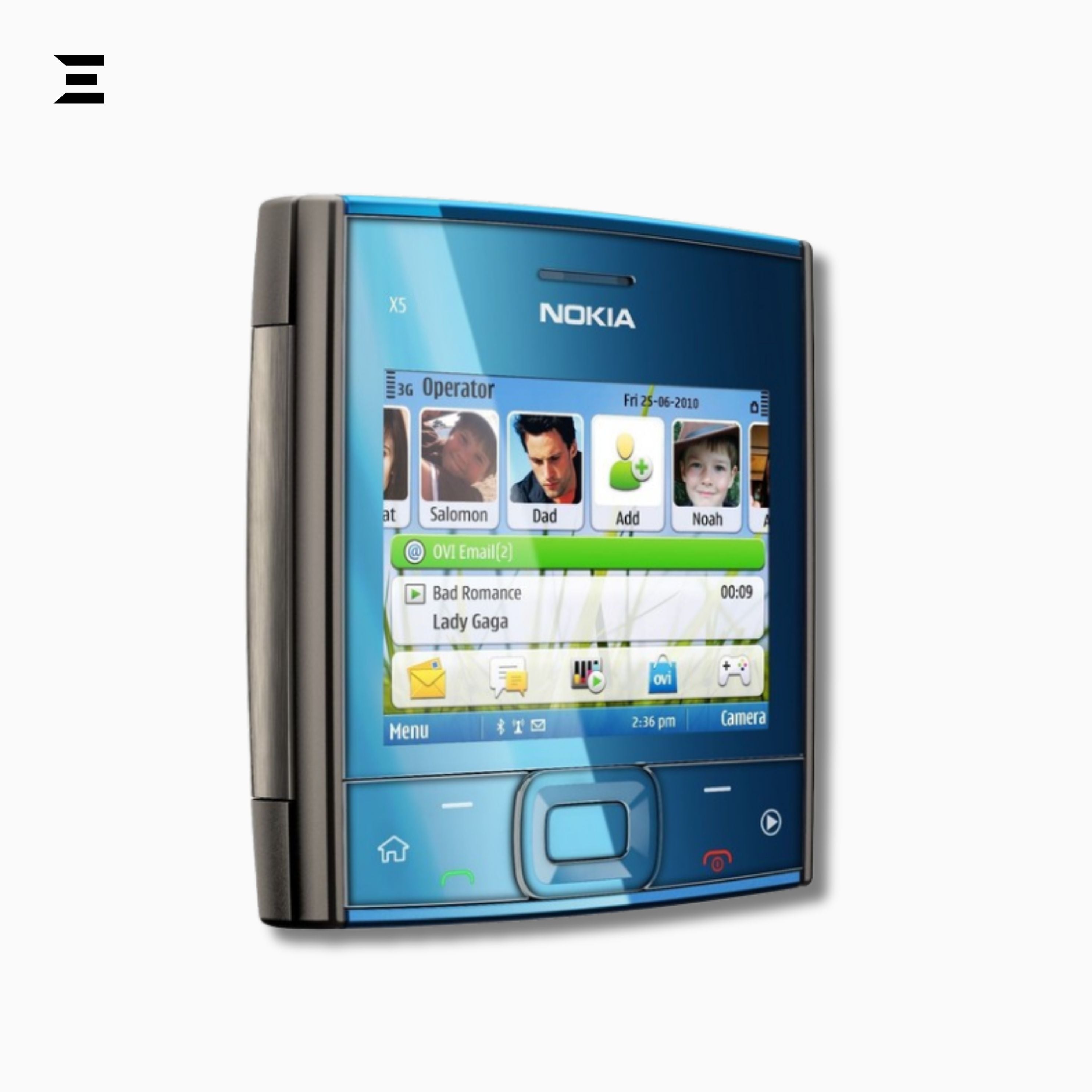 Nokia X5-01 Azure Blue (Brand New – Complete Box) | Original Rare Nokia QWERTY Slider Phone | Collector's Edition