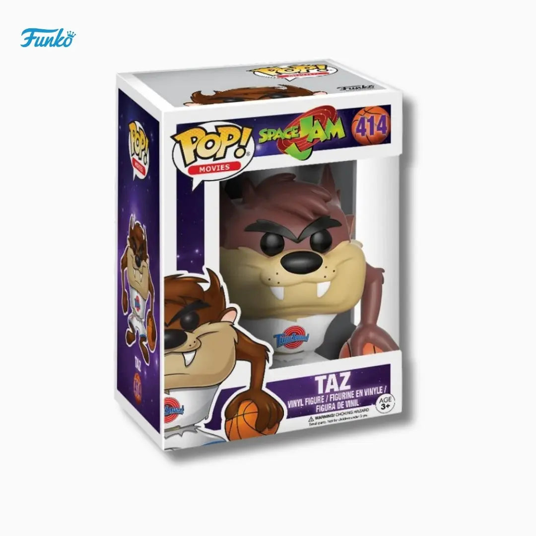 Funko Pop! Movies: Space Jam – Taz #414 Vinyl Figure (4-Inch) IBRELIA