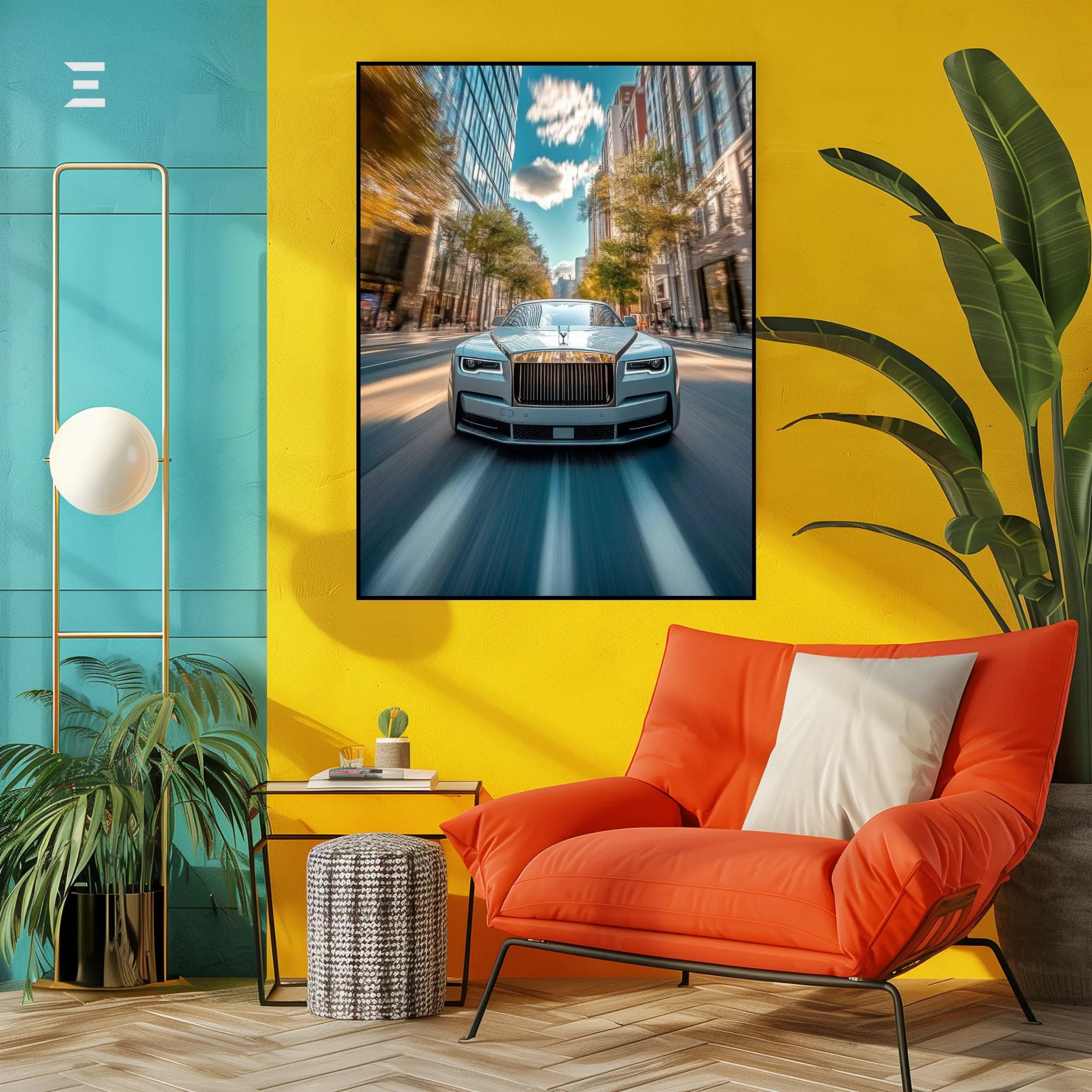 Rolls Royce Luxury Car Resin Wall Art – “Street Royalty” Edition | IBRELIA IBRELIA