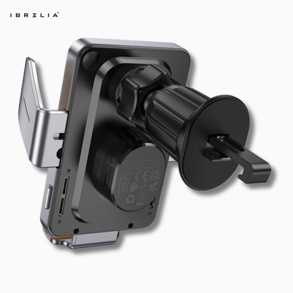 HOCO HW17 Automatic Clamping Wireless Car Charger – 15W Fast Charging Air Vent Holder | IBRELIA™