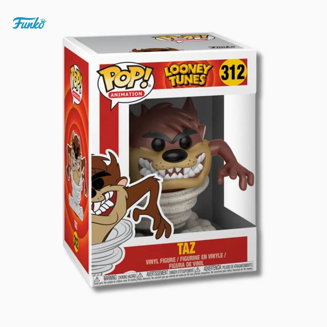 Funko Pop! Animation: Looney Tunes – Taz #312 Vinyl Figure (4-Inch) IBRELIA