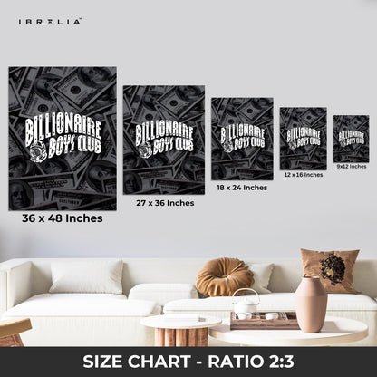 Billionaire Boys Club Pop Art – 4K Ultra Wrap Frame Wall Art in Pakistan | IBRELIA™