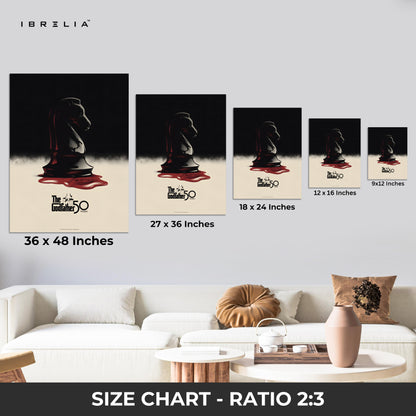The Godfather 50th Anniversary Edition 4K Ultra Wrap Frame Wall Art in Pakistan | IBRELIA™