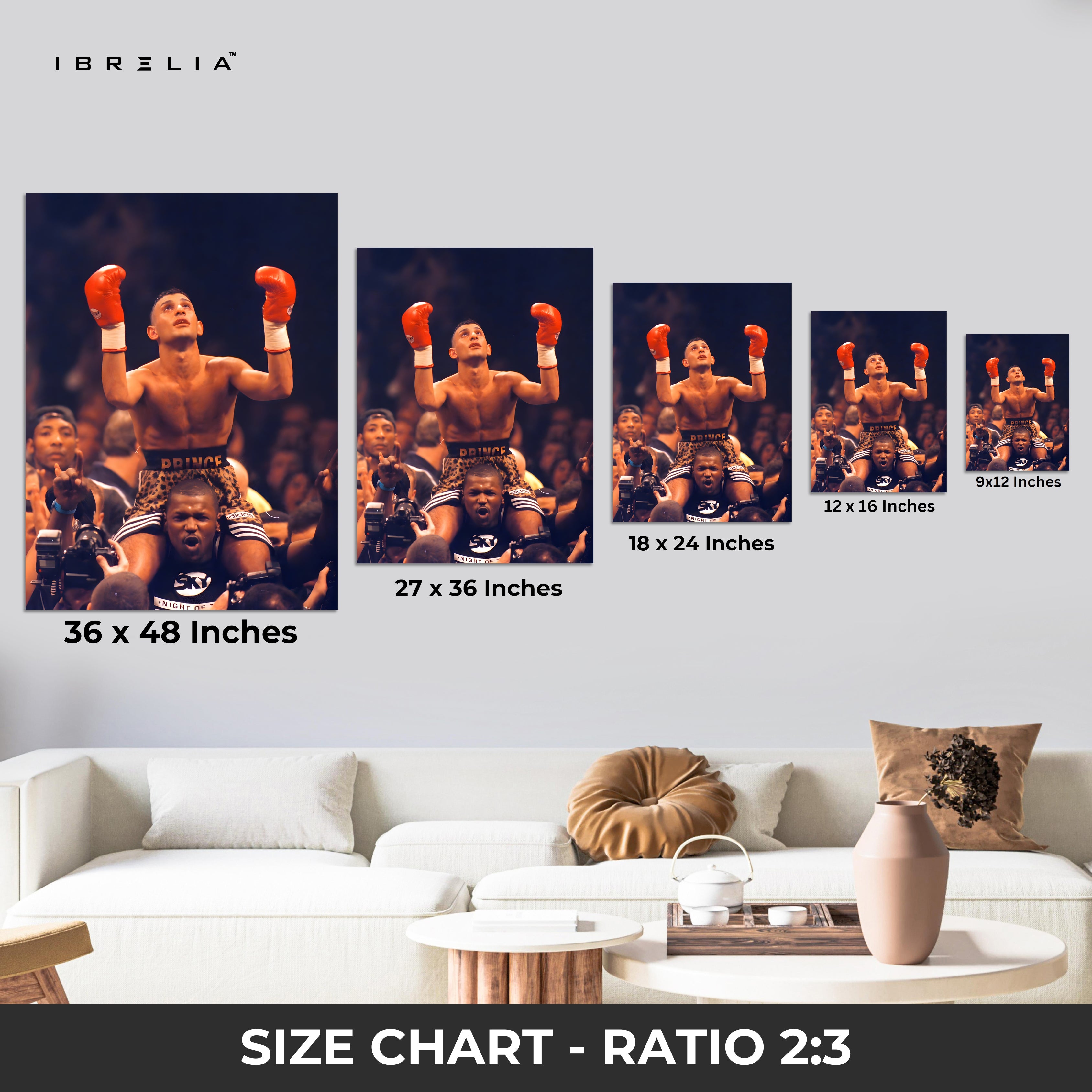 Prince Naseem Hamed Wall Art – The Legend of the Ring Edition | IBRELIA™