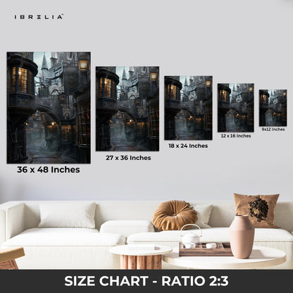 Diagon Alley Wall Frame | 4K Ultra Wrap Frame Wall Art in Pakistan | IBRELIA™