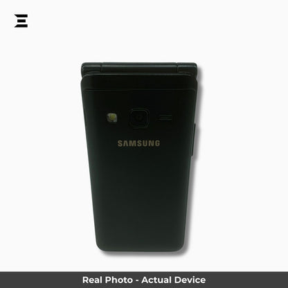 Samsung Galaxy Folder 2 G1650 Black | Pre-Owned Grade A | PTA Approved | Phone Only – With Charger
