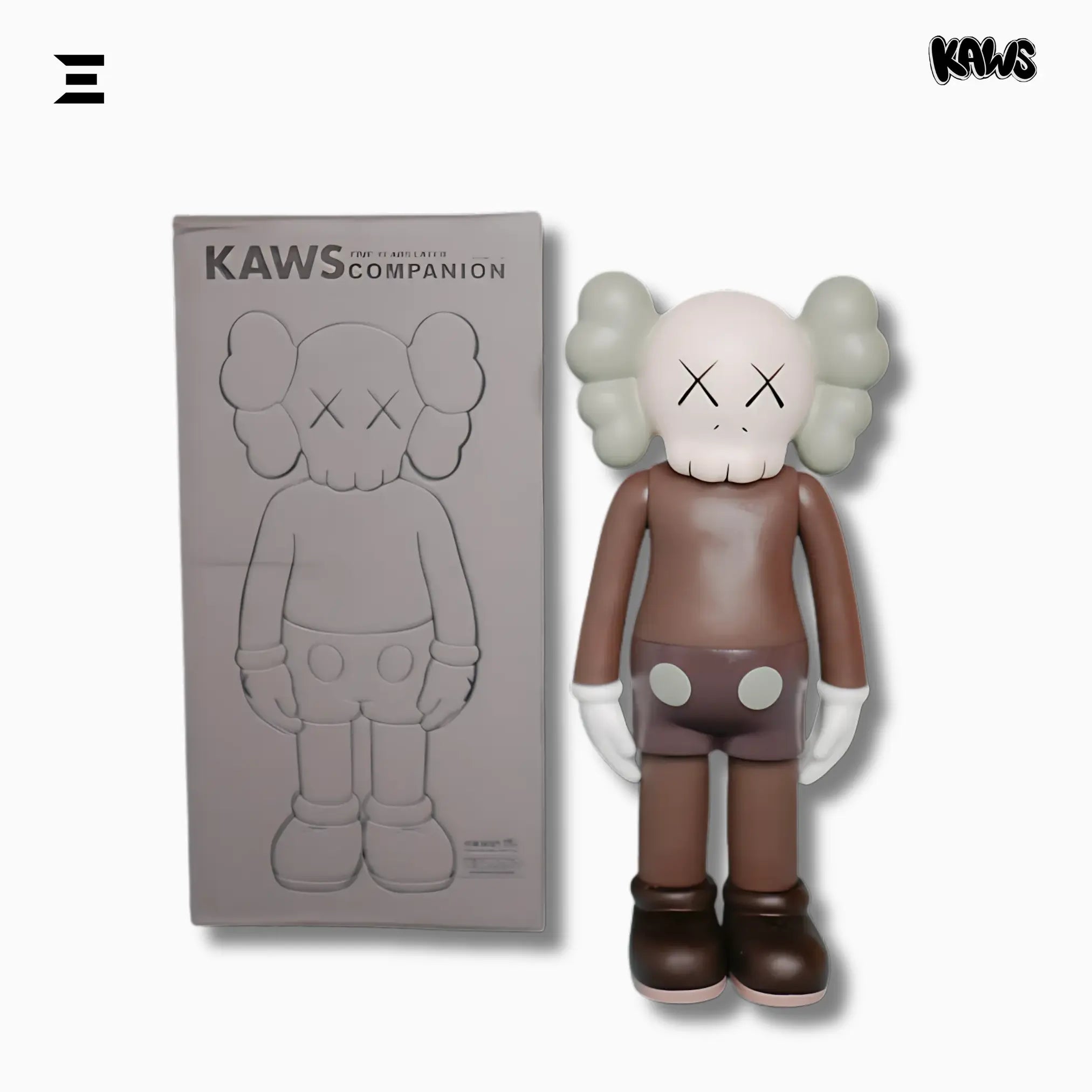 KAWS Five Years Later Companion – KAWS - 06 20cm Vinyl Figure (Black, Grey, Brown & Red Editions) - IBRELIA