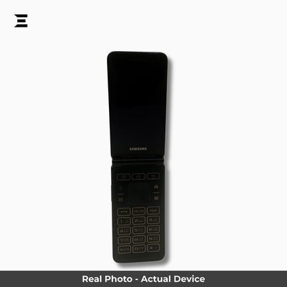 Samsung Galaxy Folder 2 G1650 Black | Pre-Owned Grade A | PTA Approved | Phone Only – With Charger