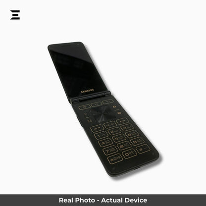 Samsung Galaxy Folder 2 G1650 Black | Pre-Owned Grade A | PTA Approved | Phone Only – With Charger