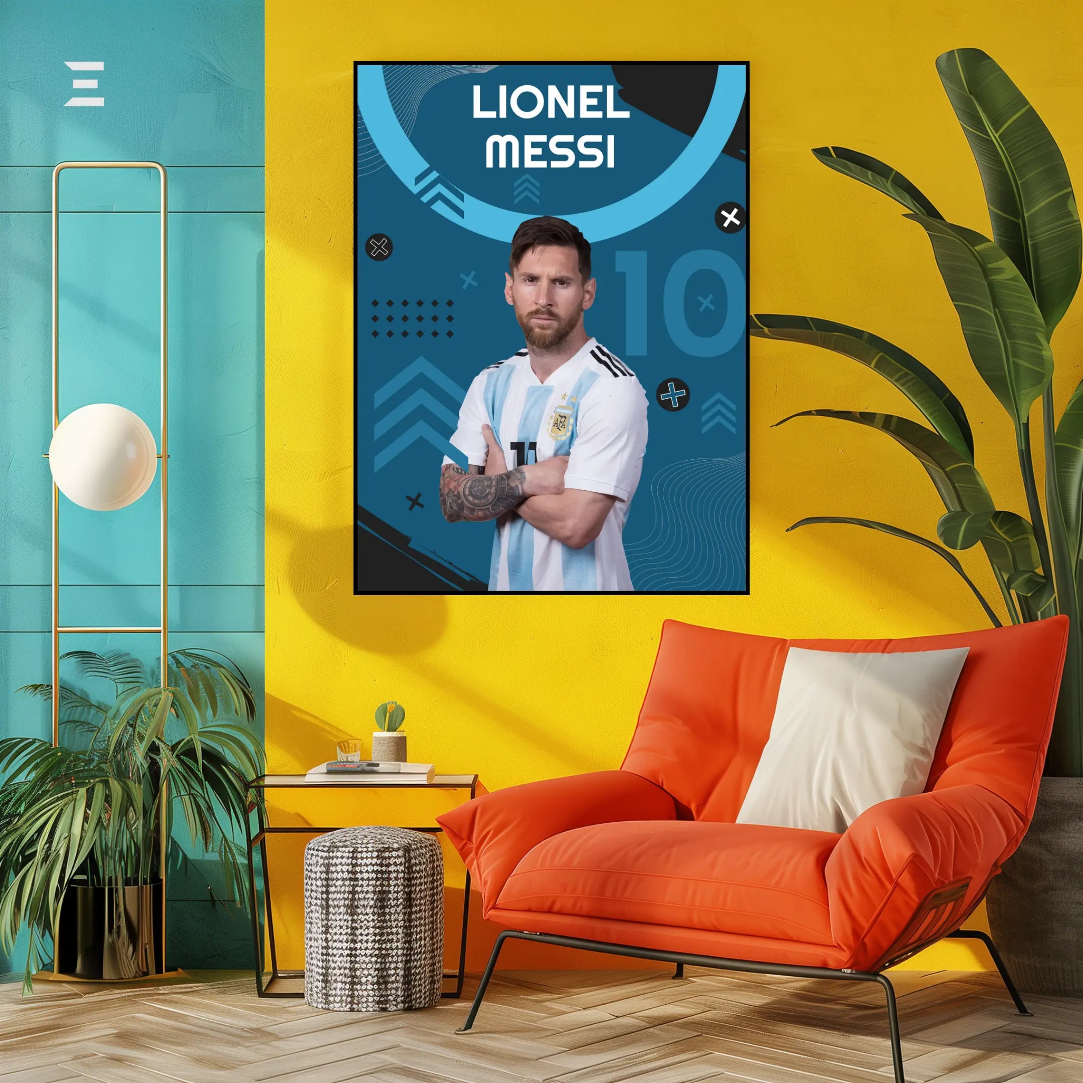 Lionel Messi Resin Wall Art – “Argentina Icon” Edition | IBRELIA IBRELIA