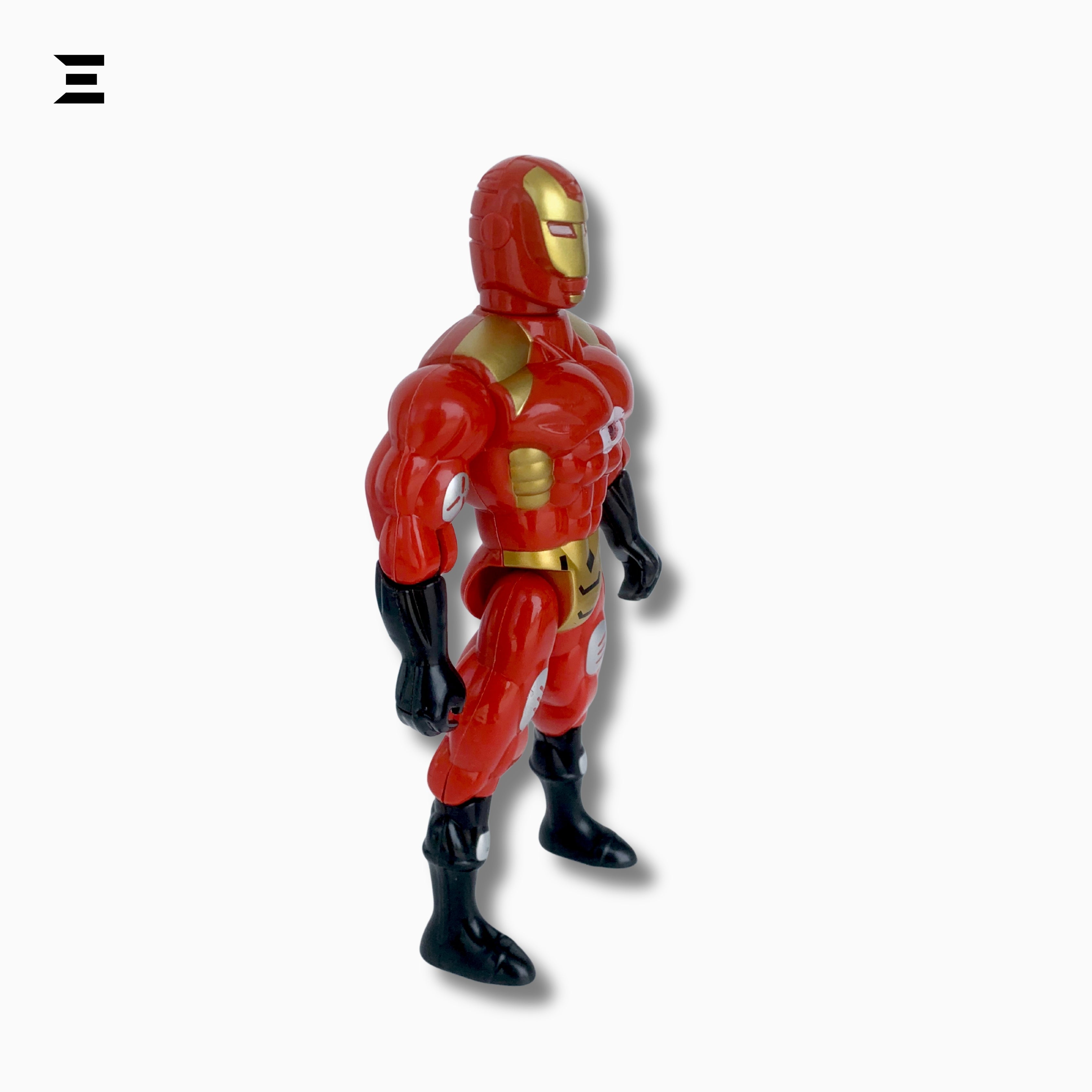 Iron Man Action Figure Toy 9.5 Inch Superhero Collectible with Hammer | Avengers Style Series | IBRELIA™ IBRELIA