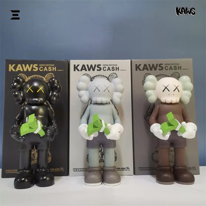 KAWS Open Edition Cash – K - 23 - 29cm Vinyl Art Figure - IBRELIA