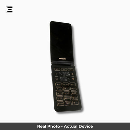 Samsung Galaxy Folder 2 G1650 Black | Pre-Owned Grade A | PTA Approved | Phone Only – With Charger