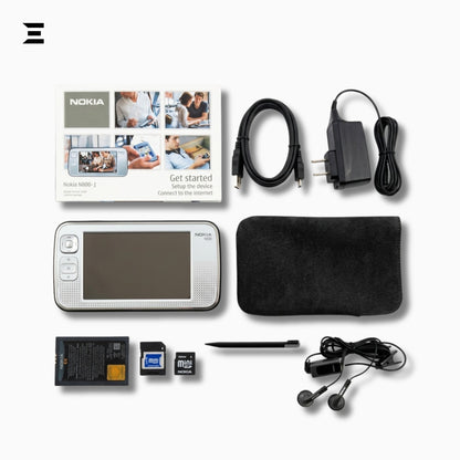 Nokia N800 Internet Tablet | Complete Box & Accessories | Wi-Fi Touchscreen | Maemo Linux | Rare Nokia Nseries Collector Device