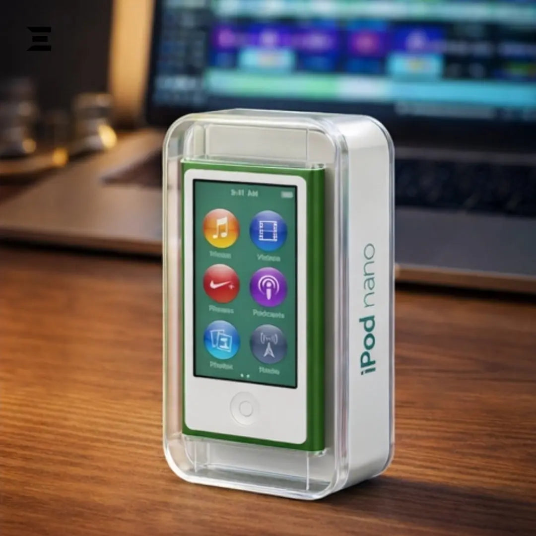 Apple iPod Nano (Brand New Sealed) – Retro Classic Music Player Collectible - Green IBRELIA