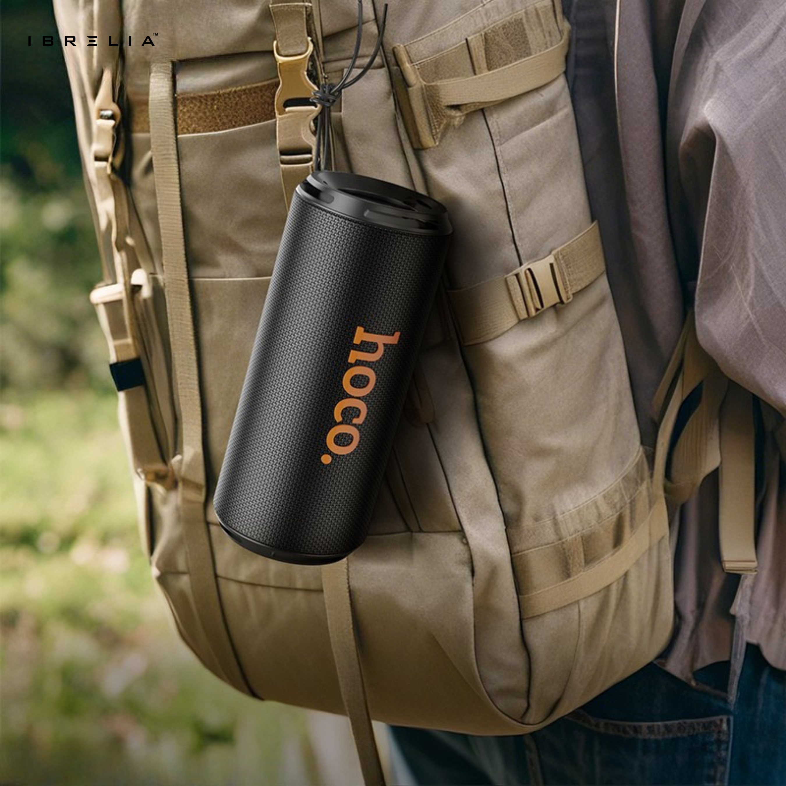 HOCO HC27 Soundful Sports Bluetooth Speaker | 16W (8W×2) Powerful Bass | Outdoor Portable Wireless Speaker | IBRELIA™