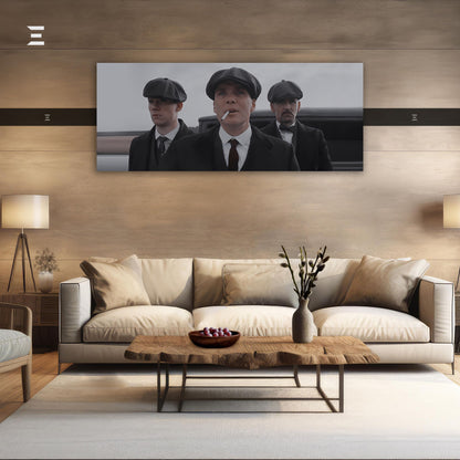 Ultra Wide Wall Art – Peaky Gang Street Vintage Edition | IBRELIA™